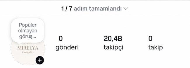 2016 kurulum ilk mailli 20 k projelik instagram hesabı