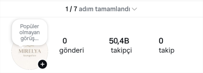 2016 kurulum projelik 50 k instagram hesabı