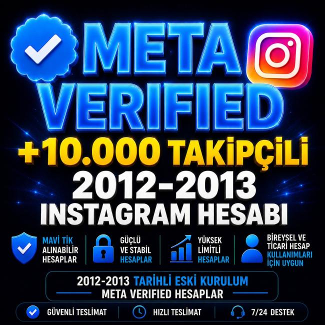 ⭐10k takipçili⭐meta verified hesap arayanlar⭐kaliteli instagram hesabı⭐esatbeyshop