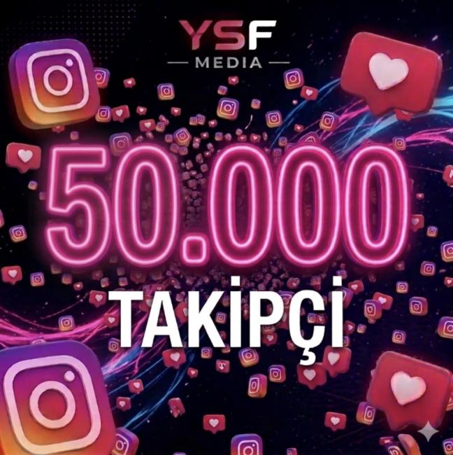 Instagram 50k 365 gün garantili takipçi ✅