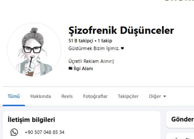Şizofrenik düşünceler 51k takipçi