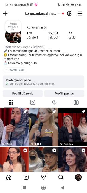 Full organik multiaktif türk keşfet hesabı 30bin takipçili