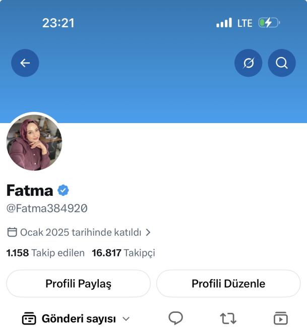 Satılık orijinal yüksek etkileşimli ful keşfete açık twitter hesabı